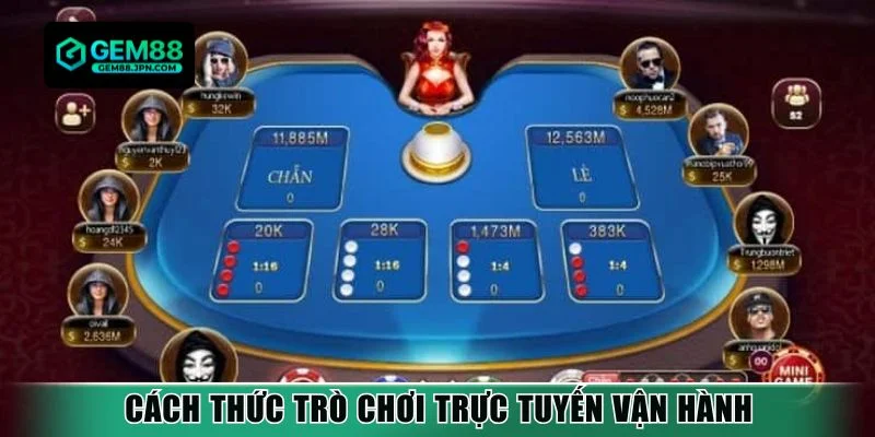 Cách thức trò chơi trực tuyến vận hành