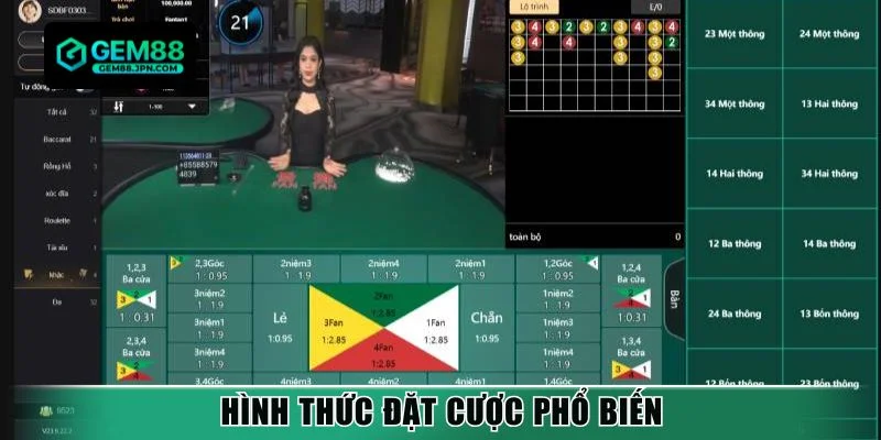 Hình thức đặt cược phổ biến