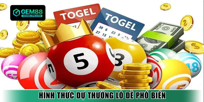 Hình thức dự thưởng lô đề phổ biến